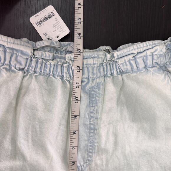 Free People Day Break Pants Womens Small Boho Embroidered Eyelet We The Free NEW - Picture 11 of 13